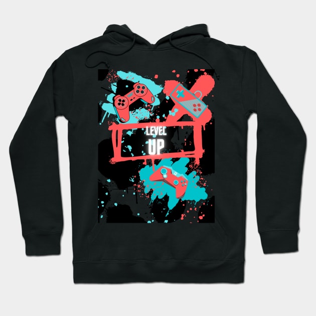 Level Up Hoodie by CareTaker562